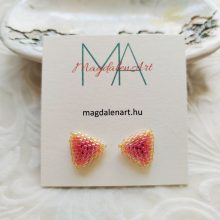 "Naplemente" háromszög fülbevaló