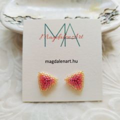 "Naplemente" háromszög fülbevaló